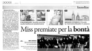 Joylife.it - Calendari: JoyLife punta sulle bellezze padovane